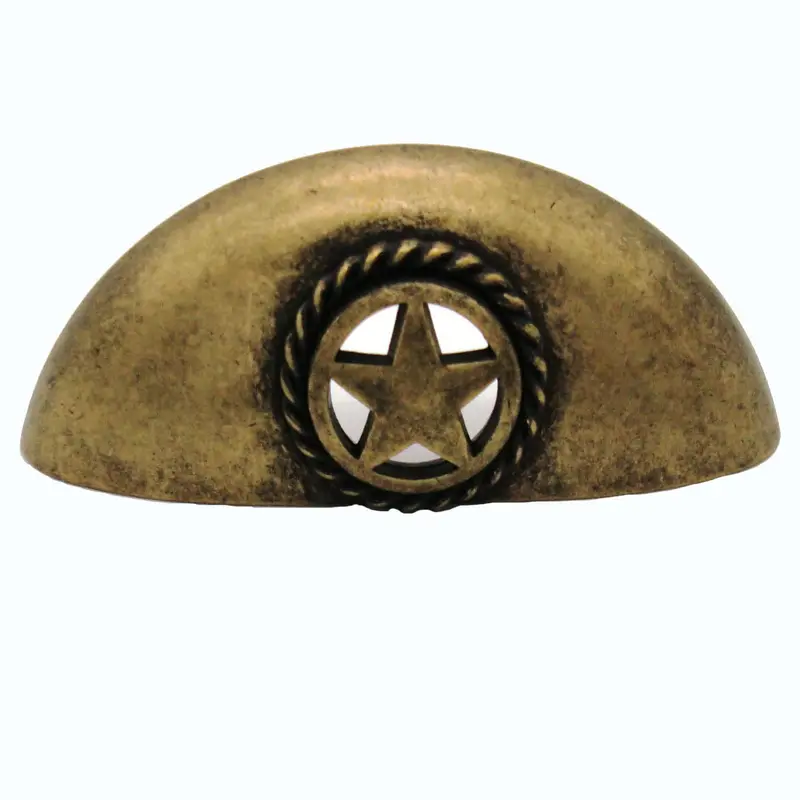 Star Cup Pull, Brass Oxide