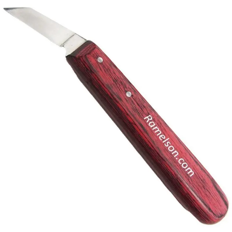 Angled Chip Carving Knife