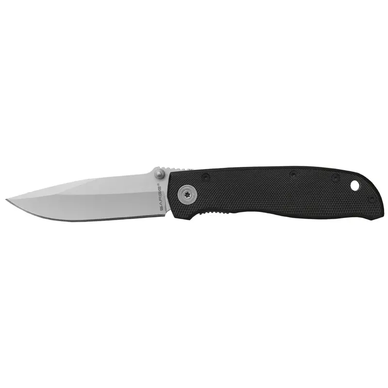 Black Diamond - Anodized Aluminum Folder Knife, Stainless Steel 3-1/4" Blade