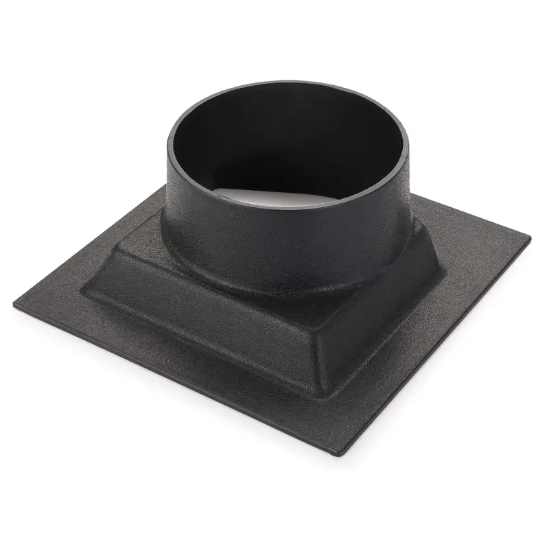 Jointer Plate Fitting for Dust Collection System 6-1/4" x 6-1/4"