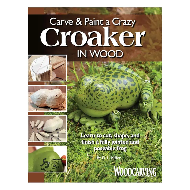 Carve & Paint a Crazy Croaker in Wood