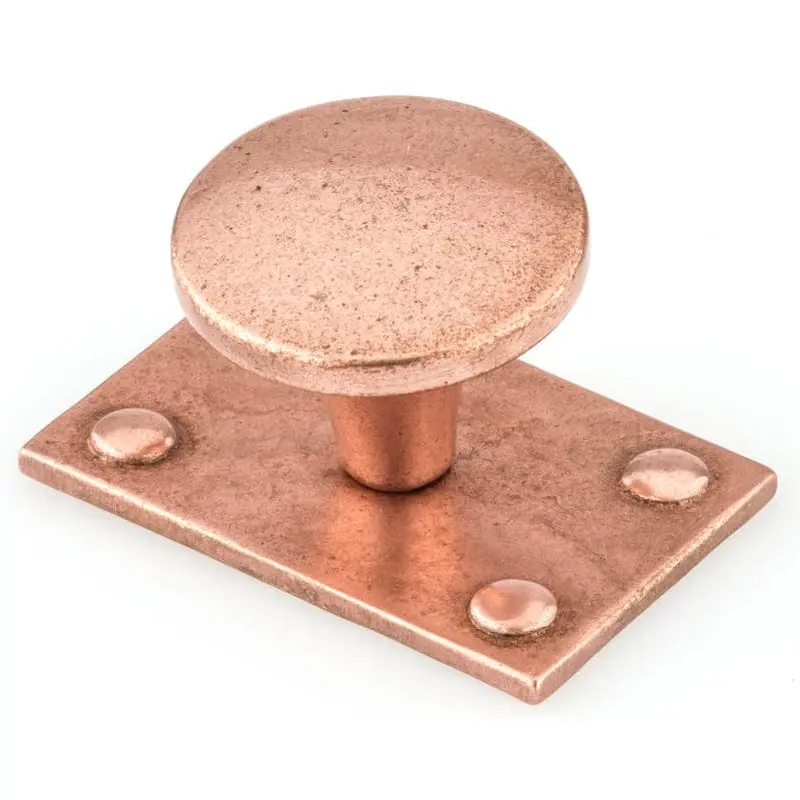 Traditional Knob - 1-1/2" D - Exeter Copper