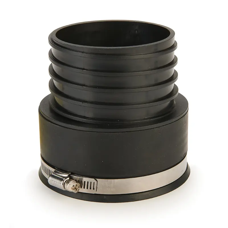 DustConnection - Adapts 4" Schedule 40 PVC Pipe to 4" Dust Collection Hose