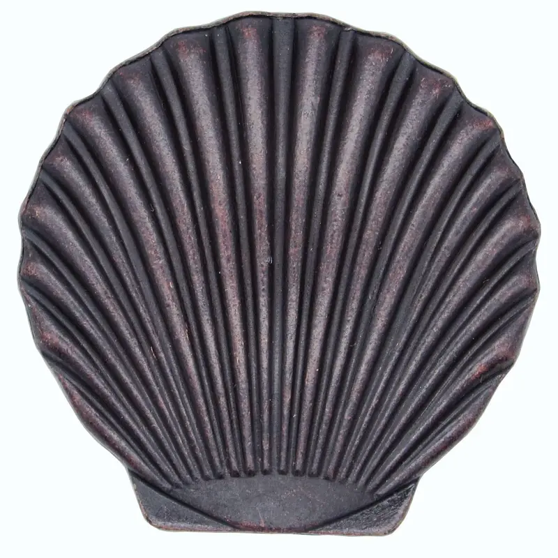 Scallop Seashell Knob, Oil Rubbed Bronze