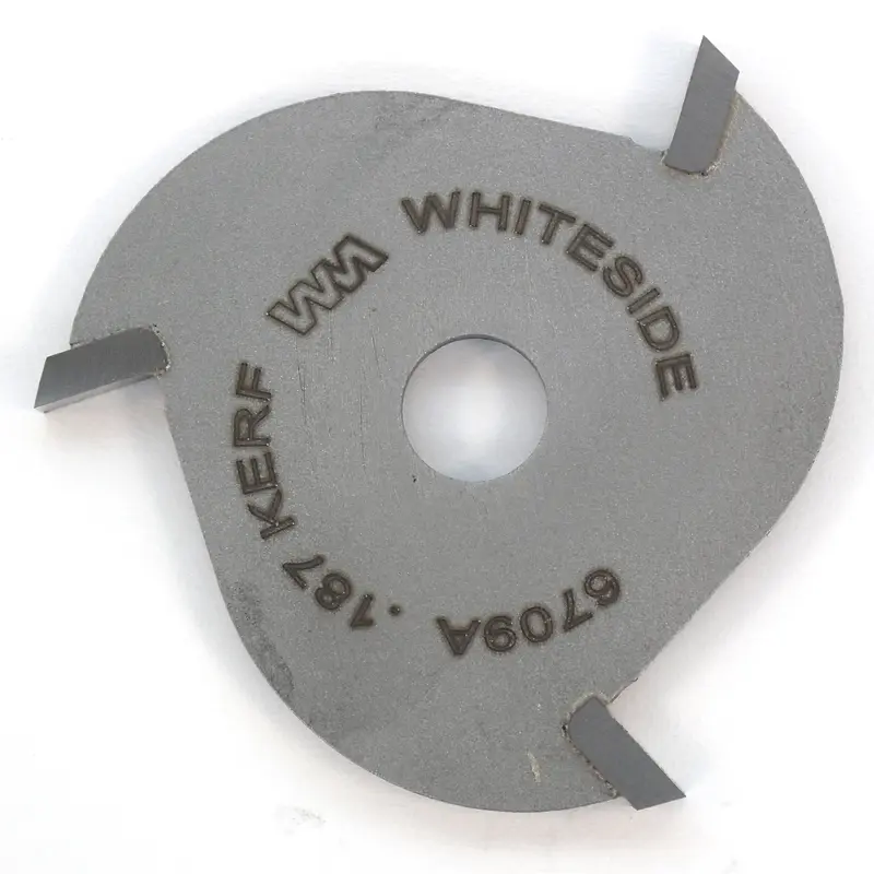 6709A 3-Wing (3/16") Slotting Cutter Router Bit .187"