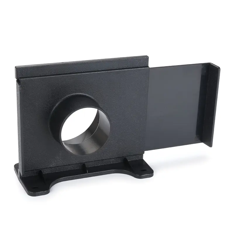 Wall Mount Self-Clean Reducer Blast Gate - 4" to 2-1/2"