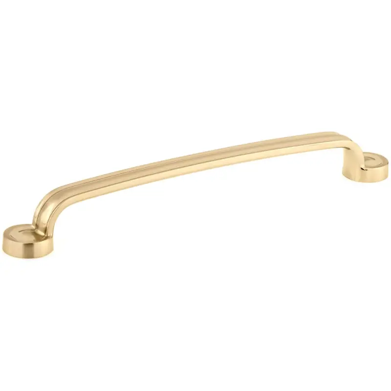 Traditional Pull, 7-9/16" Center-to-Center, Satin Brass