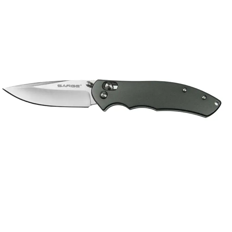 Onyx - Gray Rock Lock Folder Knife, Stainless Steel 3-1/8" Blade