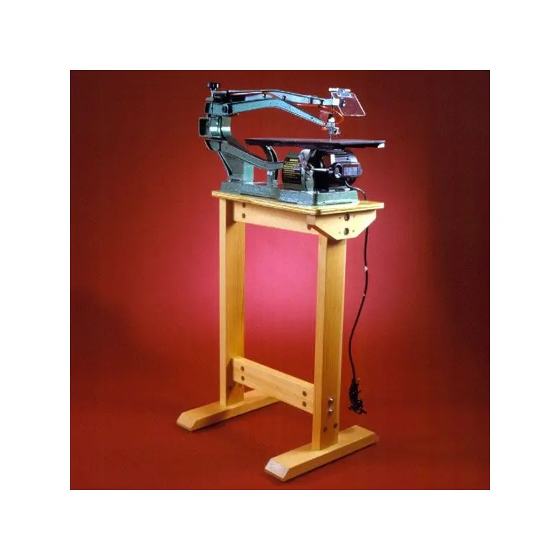 Woodworking Project Paper Plan to Build Super-Sturdy Scrollsaw Stand