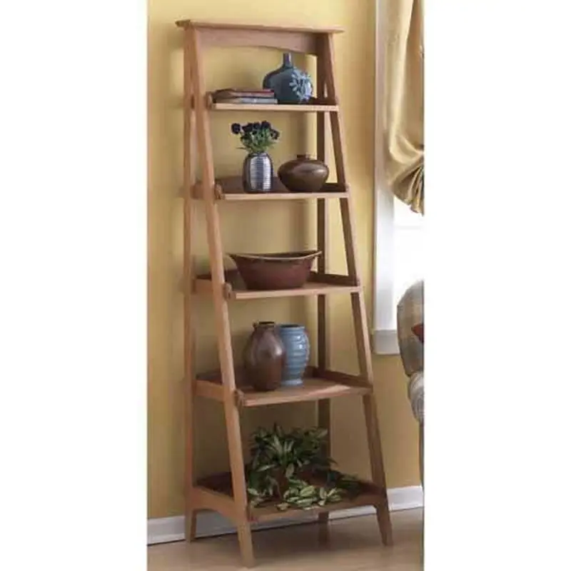 Downloadable Woodworking Project Plan to Build Shelves with a Fresh Slant