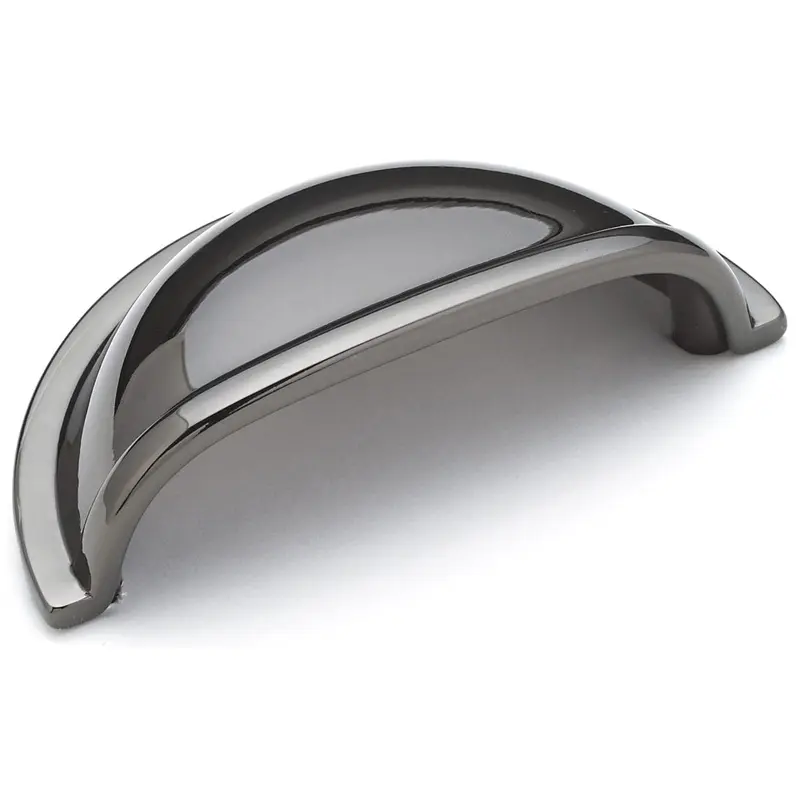 Traditional Cup Pull, 3" Center-to-Center, Black Nickel