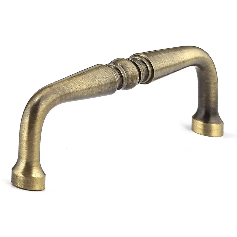 Traditional Pull, 3-3/4" Center-to-Center, Antique English