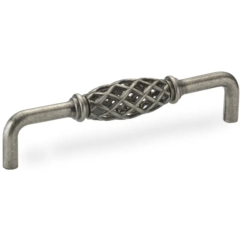 Traditional Pull, 5-1/16" Center-to-Center, Natural Iron