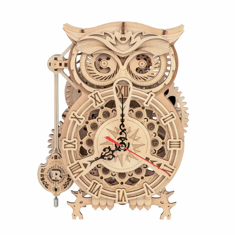 Owl Clock Model Kit