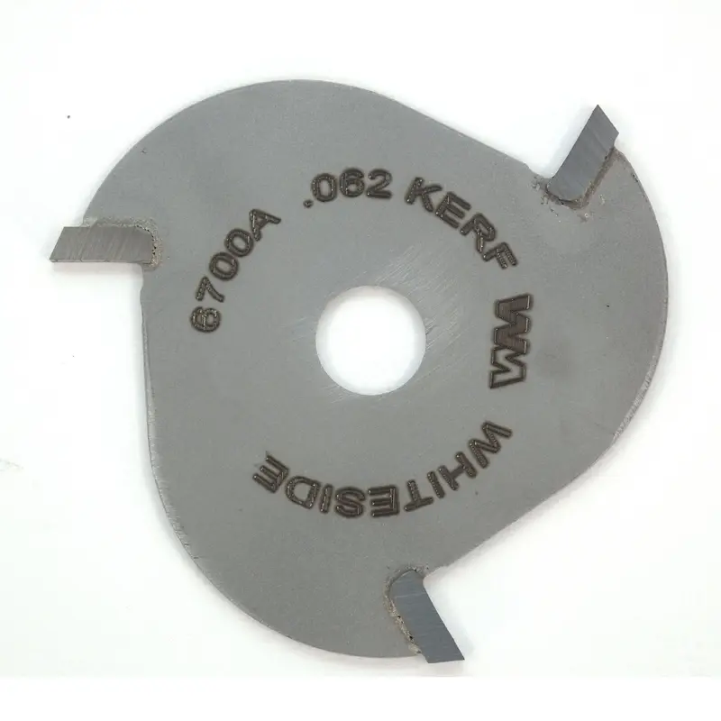 6700A 3-Wing (1/16") Slotting Cutter Router Bit .062"