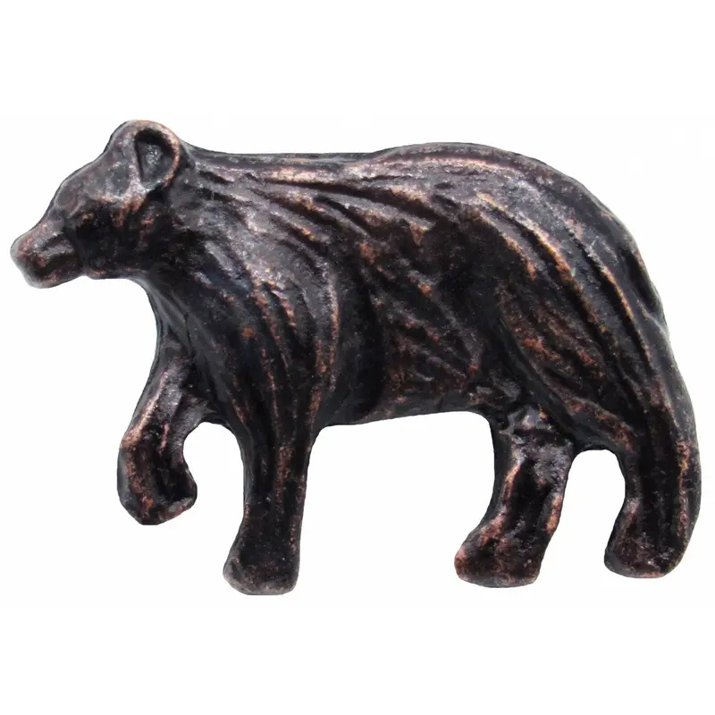 Bear Left Facing Knob Oil Rubbed Bronze