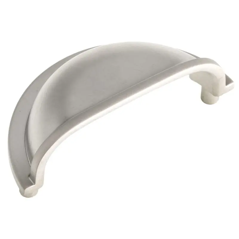 Traditional Pull, 3" Center-to-Center, Matte Nickel