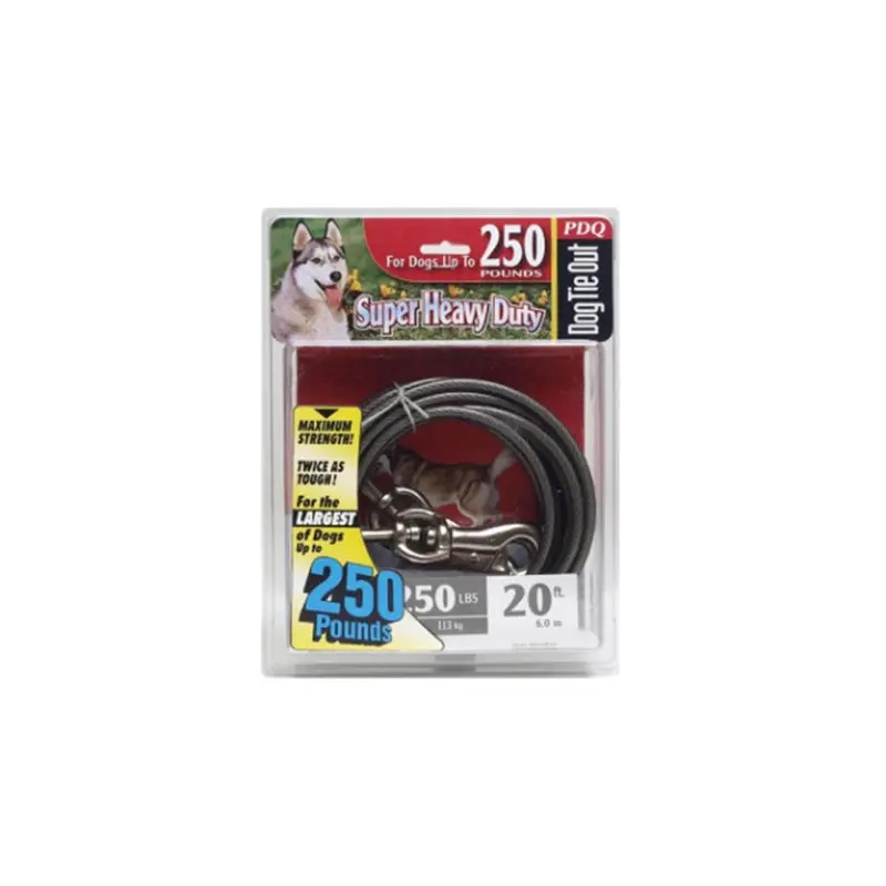 30 FT GRAY TIE-OUT CABLE