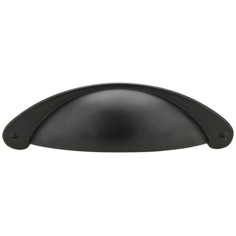 Traditional Pull, 3" Center-to-Center, Matte Black