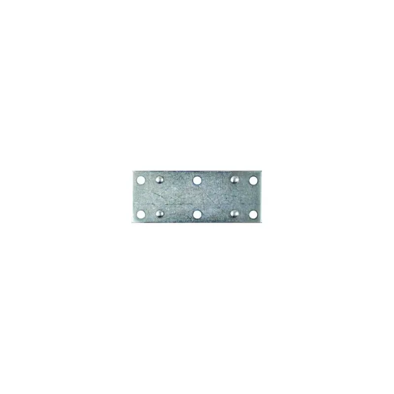 4-Pk., 3.5 x 1-3/8-In. Zinc Mending Plate