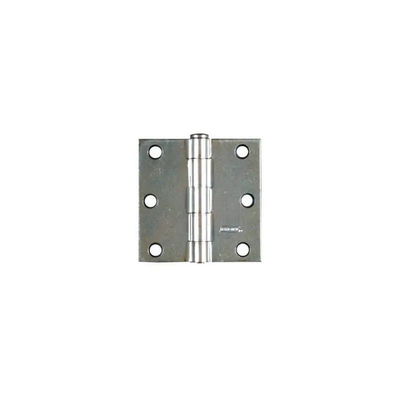 2-Pk., 3 x 3-In. Zinc Broad Hinges