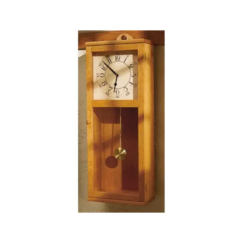 Downloadable Woodworking Project Plan to Build Simply Stated Shaker Clock