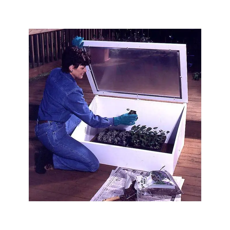 Woodworking Project Paper Plan to Build Cold Frame