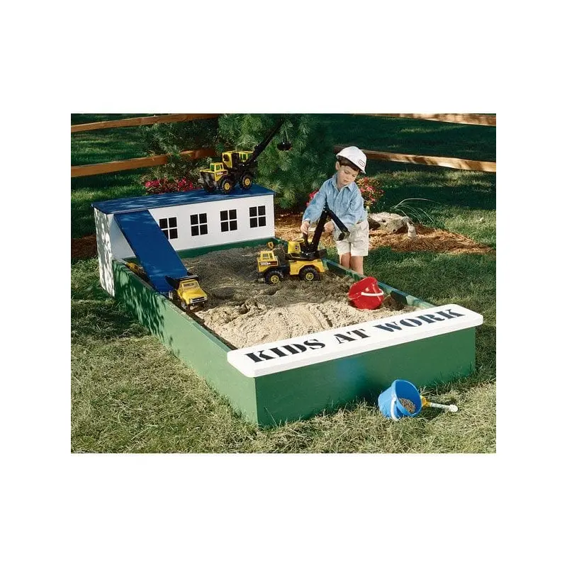 Woodworking Project Paper Plan to Build Sandbox