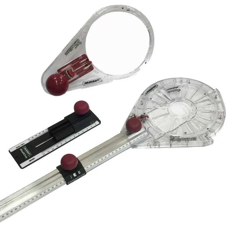 CircleGuideKit for Routing Small and Large Circles