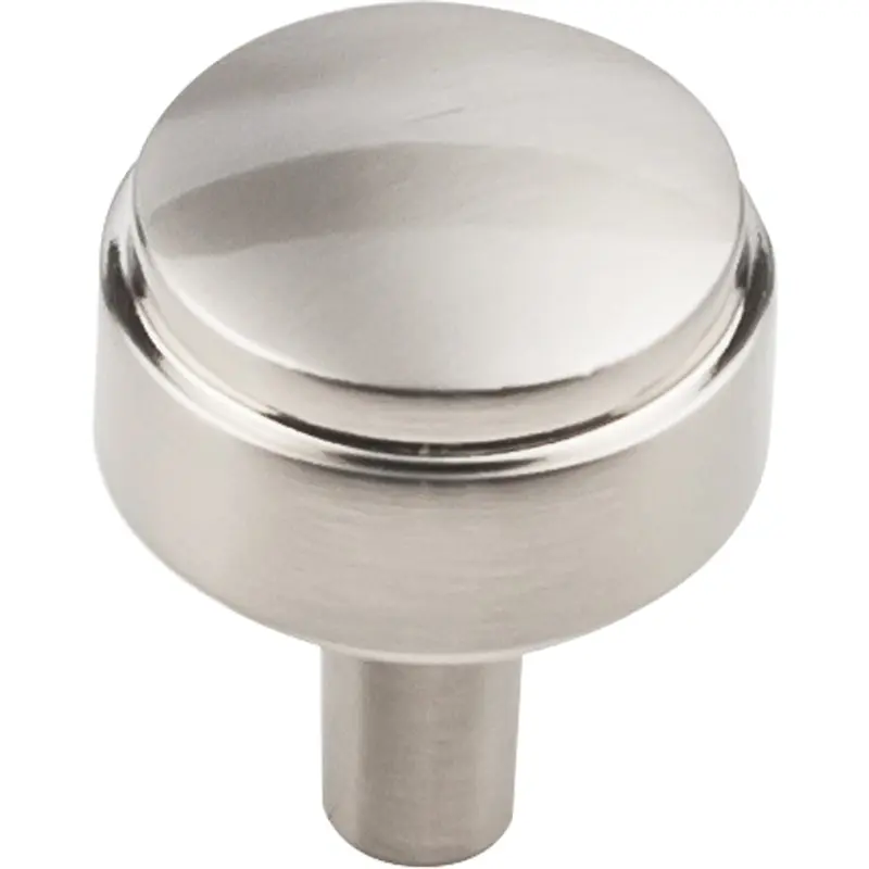 Hayworth Knob, 1-1/8" Dia.,  Satin Nickel