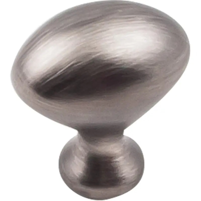 Merryville Knob, 1-1/8" O.L., Brushed Pewter