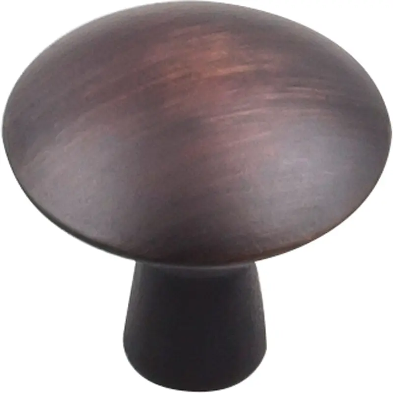 Zachary Knob, 1-1/16" Dia Brushed Oil Rubbed Bronze