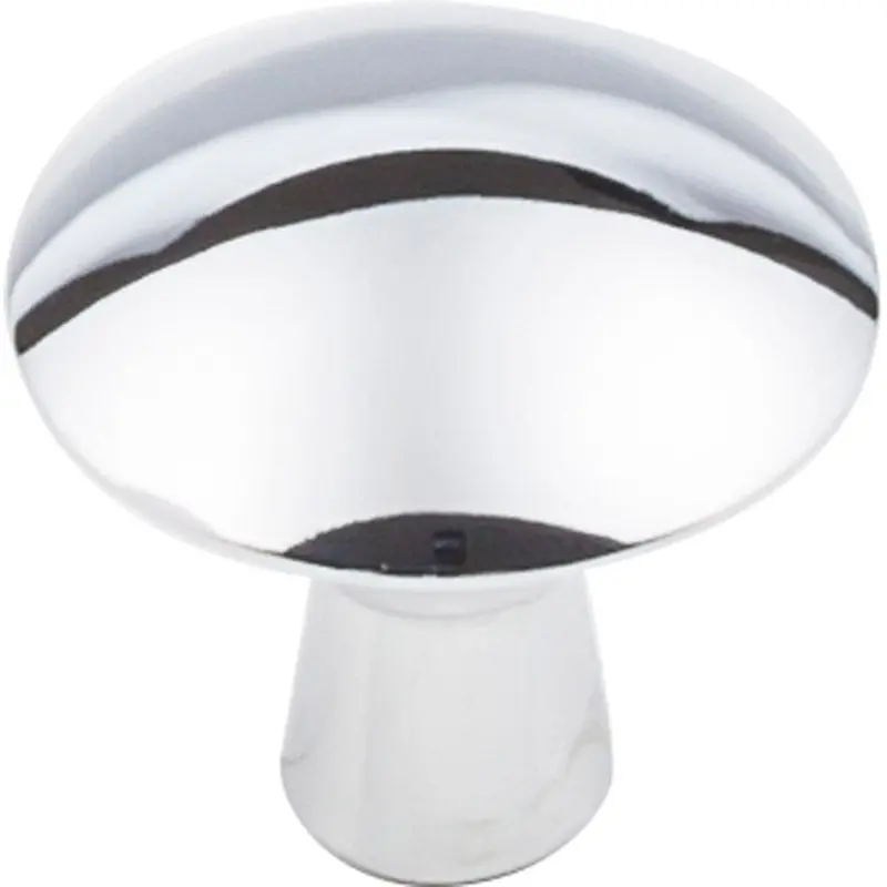 Zachary Knob, 1-1/16" Dia Polished Chrome