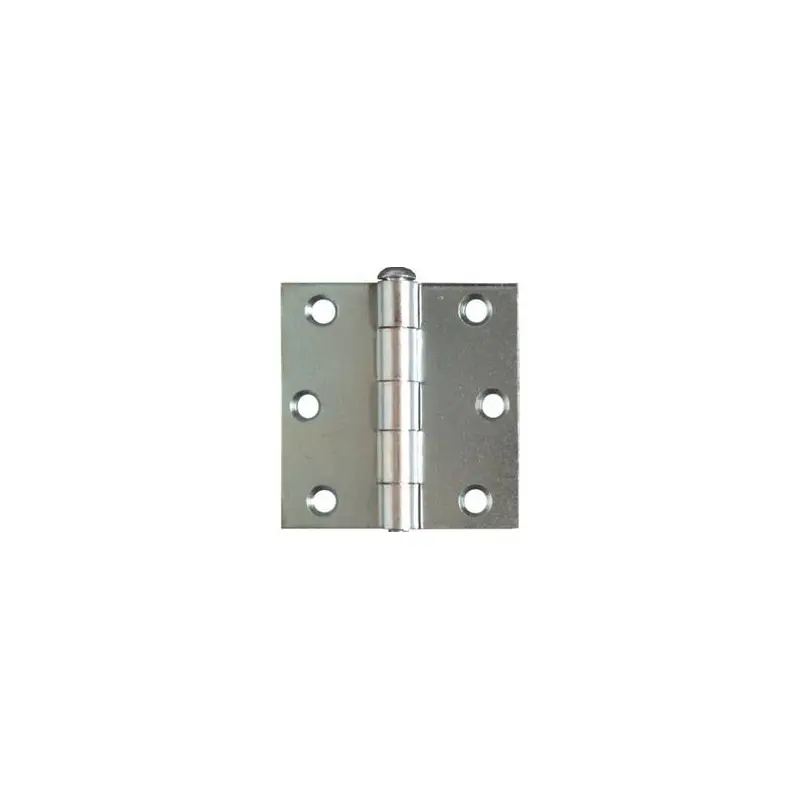 2-Pk., 2.5 x 2.5-In. Zinc Broad Light-Duty Hinges