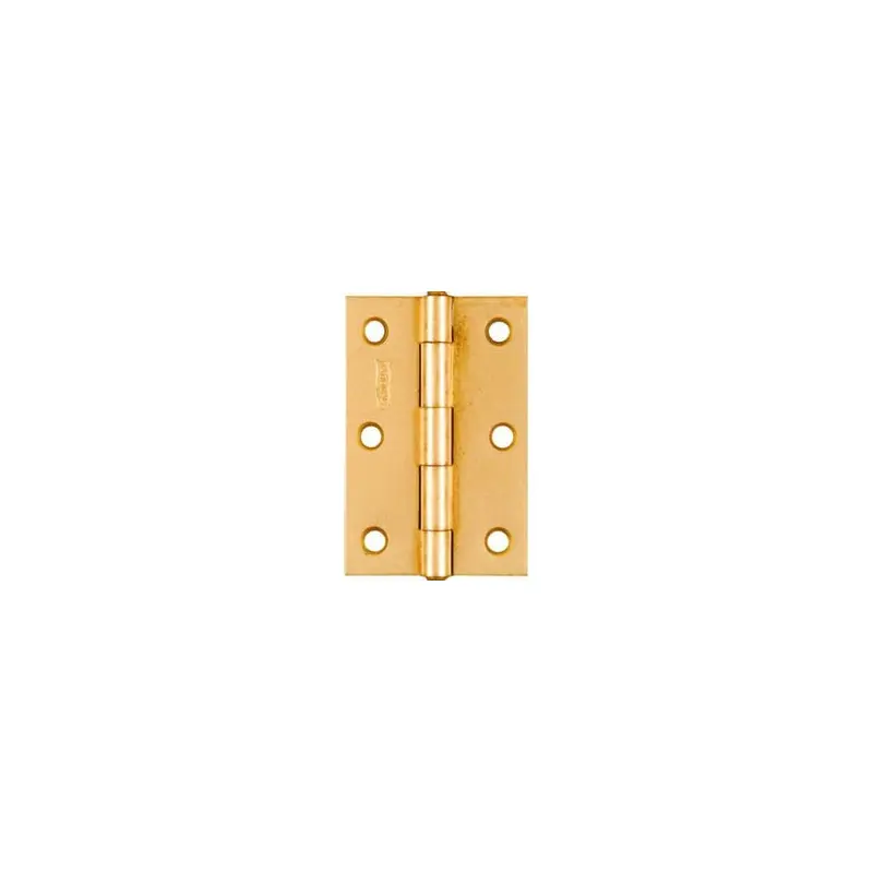 2-Pk., 3 x 2-In. Dull Brass Narrow Hinges