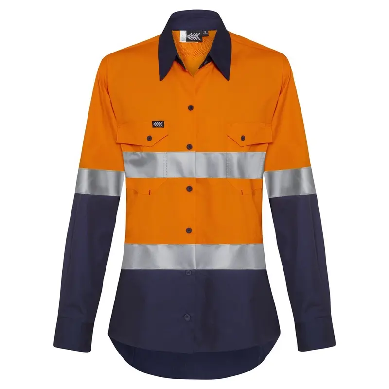 Boomerang Ladies Hi-Vis Cotton Ripstop Shirt