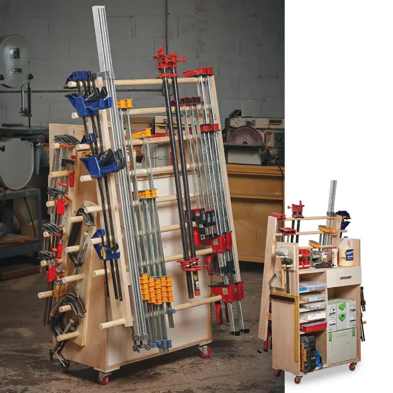Compact Clamp Cart Downloadable Plan