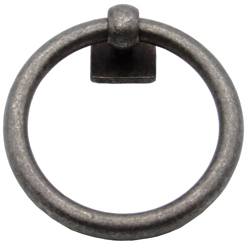 Traditional Ring Pull Pewter Oxide