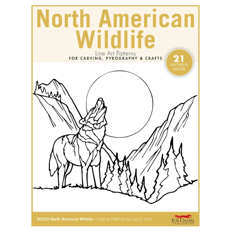 North American Wildlife Carving Patterns Pack