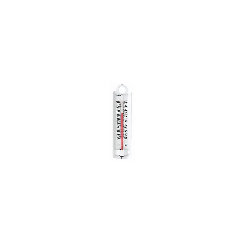 8-3/4-Inch Indoor/Outdoor Aluminum Thermometer