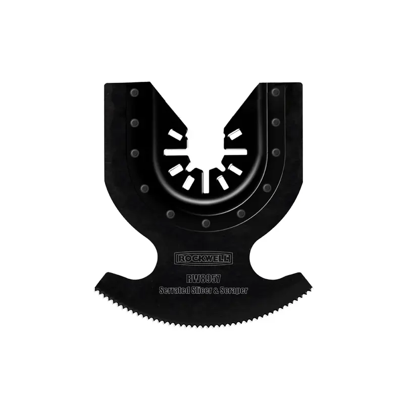 Sonicrafter Serrated Slicer & Scraper Blade, Model RW8957