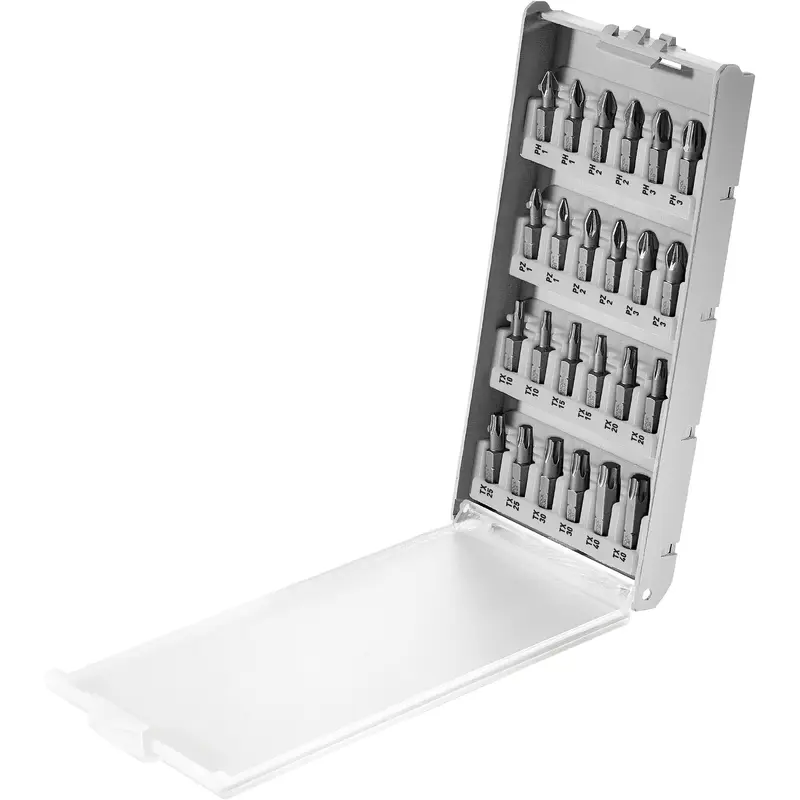 1" Driver Bit Cassette, BKS SYS3 25 mm F - 24 Piece