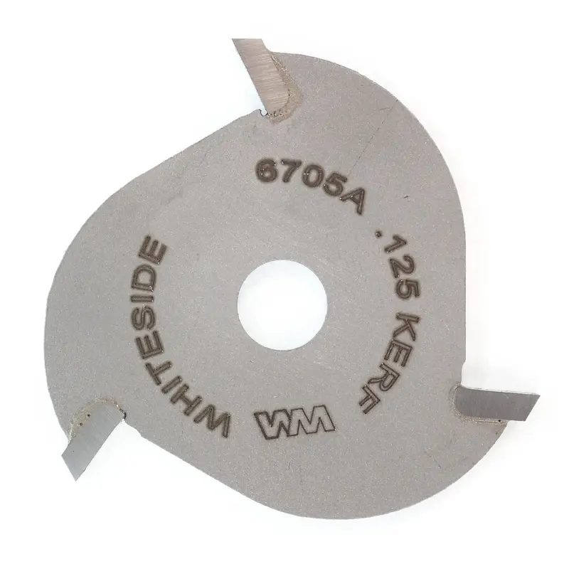 6705A 3-Wing (1/8") Slotting Cutter Router Bit .125"