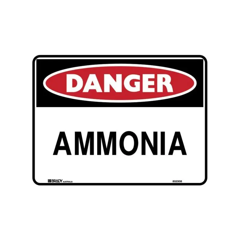 Brady Danger Sign - Ammonia