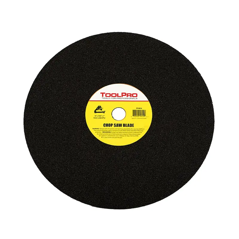 14" Abrasive Blade for Chop Saws, 14" x 7/64" x 1" Arbor, 10-Pack