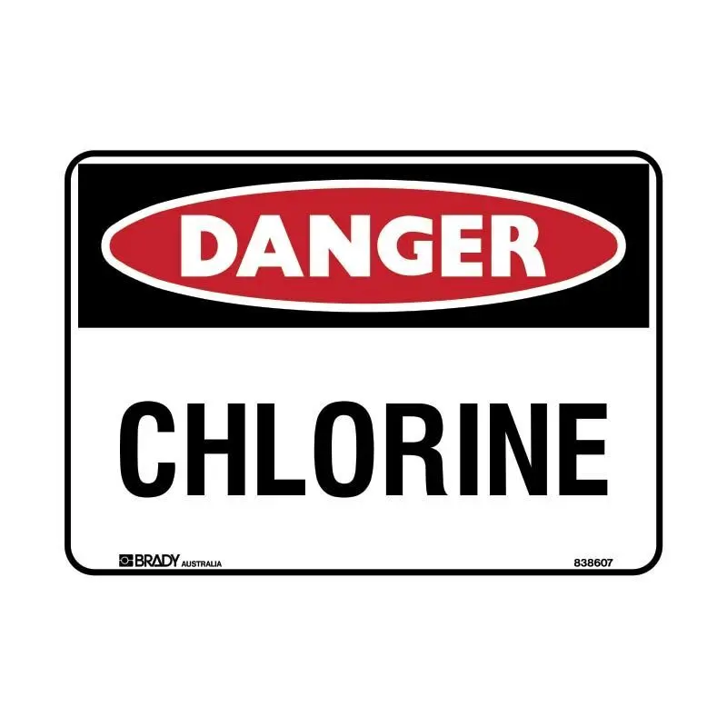 Brady Danger Sign - Chlorine