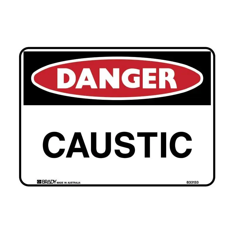 Brady Danger Sign - Caustic