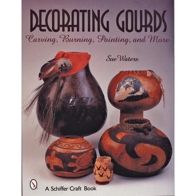 Decorating Gourds: Carving, Burning, Painting, and More