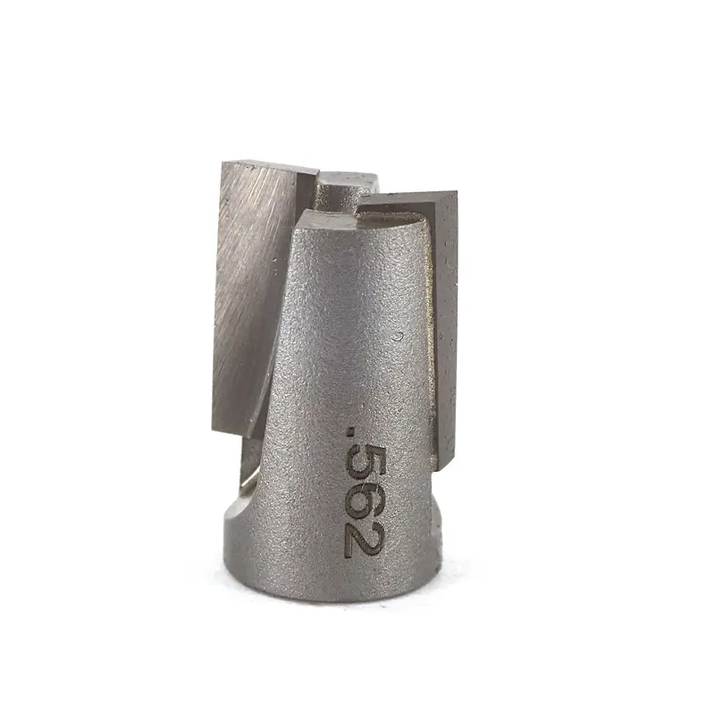 Screw Type Helix Mortise Bit w/Downshear - Cutter Only 9/16" CD 5/8" CL 7/8" OL 2 FL