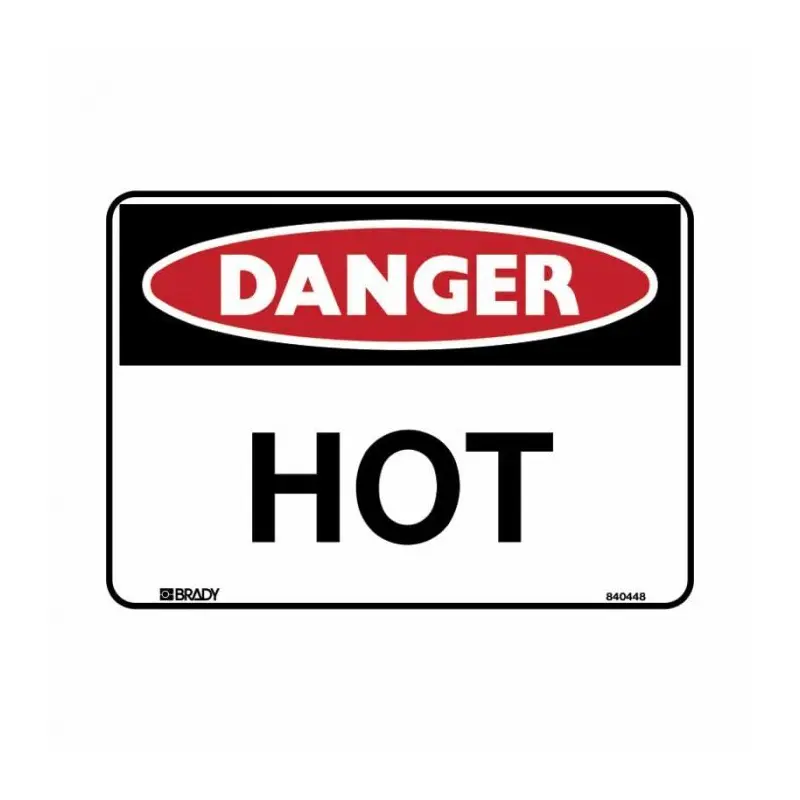 Brady Danger Sign - "Hot"